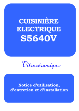 Curtiss S5640V Manuel utilisateur