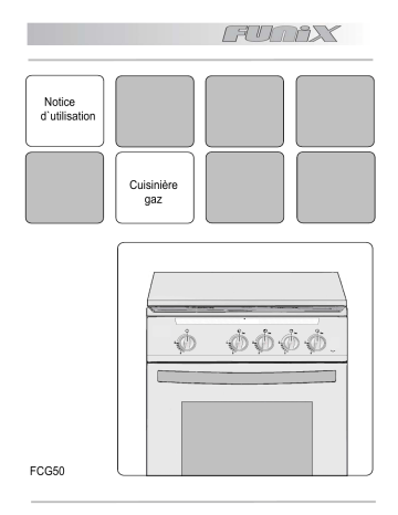 Funix FCG50 Manuel utilisateur | Fixfr