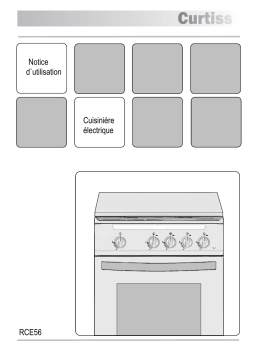 Curtiss RCE56 Manuel utilisateur