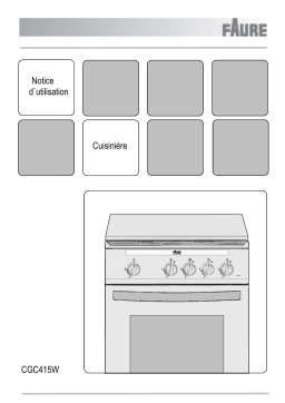 Faure CGC415W Manuel utilisateur