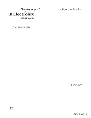 ARTHUR MARTIN ELECTROLUX EKK510514W Manuel utilisateur | Fixfr