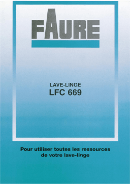 Faure LFC669 Manuel utilisateur