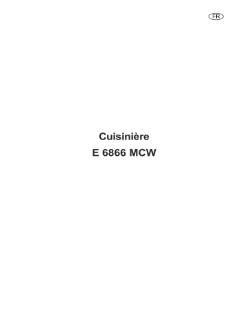 ARTHUR MARTIN ELECTROLUX E6866MCW Manuel utilisateur | Fixfr