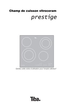 Tiba TGK58HICO Manuel utilisateur