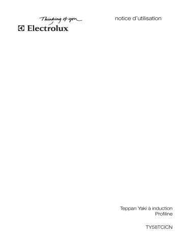 Electrolux TY58TCICN Manuel utilisateur | Fixfr