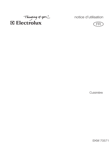 EKM70571X | Electrolux EKM70570X Manuel utilisateur | Fixfr