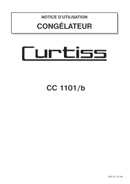 Curtiss CC1101 Manuel utilisateur