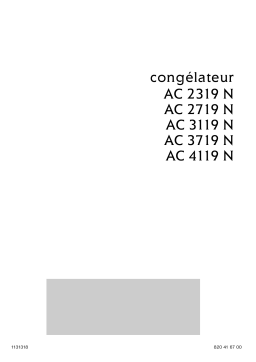 ARTHUR MARTIN ELECTROLUX AC3719C Manuel utilisateur