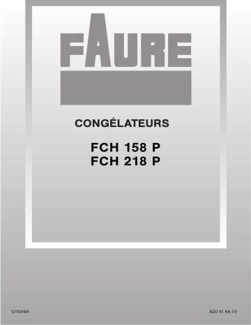 Faure FCH218P Manuel utilisateur | Fixfr