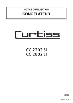 Curtiss CC2202SI Manuel utilisateur