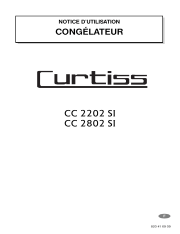 CC2802SI | Curtiss CC2202SI Manuel utilisateur | Fixfr