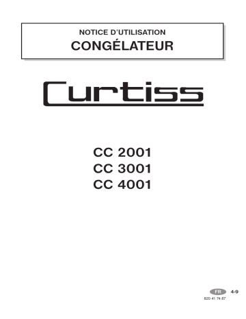 Curtiss CC2003 Manuel utilisateur | Fixfr