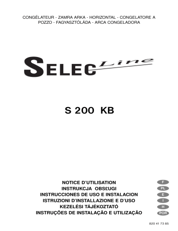 Selecline S200KB Manuel utilisateur | Fixfr