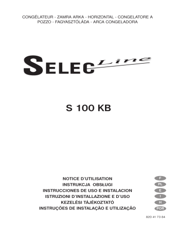 Selecline S100KB Manuel utilisateur | Fixfr