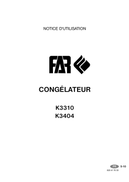 Far K3404 Manuel utilisateur