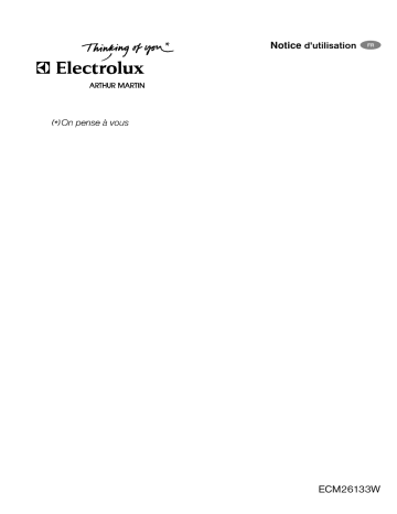 Electrolux ECM26133W Manuel utilisateur | Fixfr