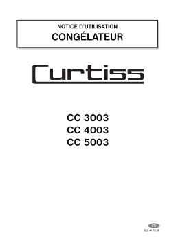 Curtiss CB5271 Manuel utilisateur