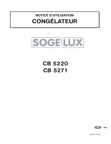 CB5220 | SOGELUX CB5271 Manuel utilisateur | Fixfr