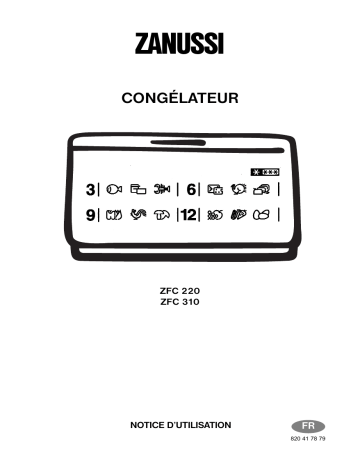 Zanussi ZFC220 Manuel utilisateur | Fixfr