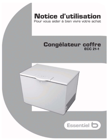 ECC21-2 | Essentiel b ECC21-1 Manuel utilisateur | Fixfr