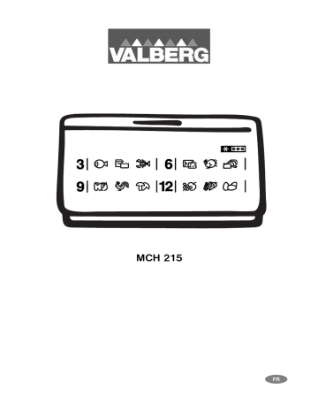 Valberg MCH215 Manuel utilisateur | Fixfr