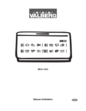 Valberg MCH265 Manuel utilisateur | Fixfr