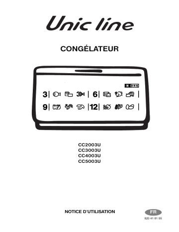 CC2003U | CC4003U | CC5003U | Unic Line CC3003U Manuel utilisateur | Fixfr