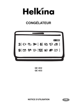 HELKINA GE403 Manuel utilisateur