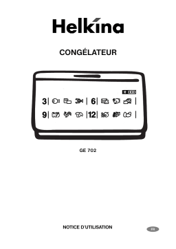 HELKINA GE702 Manuel utilisateur