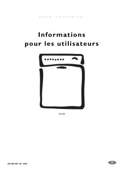 Electrolux ESI682-SW Manuel utilisateur