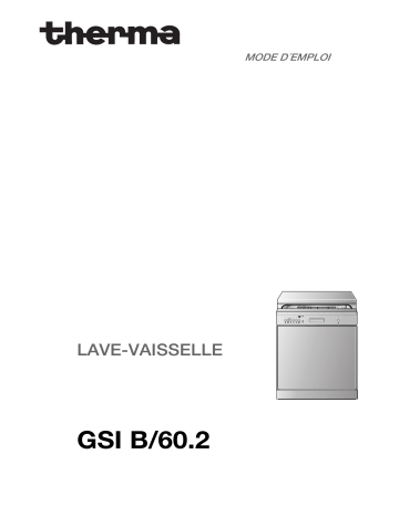 GSI B/60.2SW | GSI B/60.2WE | Therma GSI B/60.2CN Manuel utilisateur | Fixfr