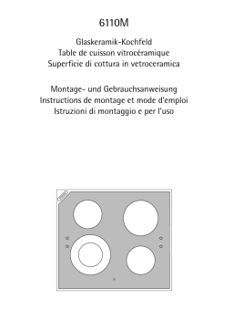 AEG 6110M-MN Manuel utilisateur