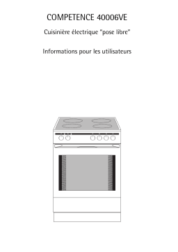 AEG 40006VE-WN Manuel utilisateur