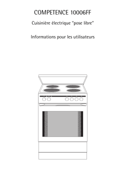 AEG 10006FF-W Manuel utilisateur