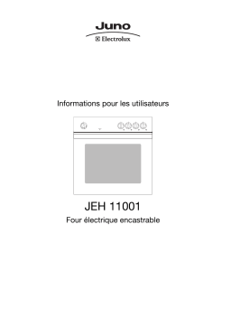 Juno-Electrolux JEH11001B  R05 Manuel utilisateur