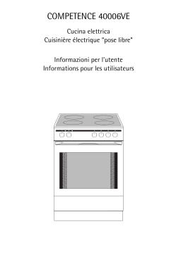 Aeg-Electrolux 40006VE-WN CH R05 Manuel utilisateur