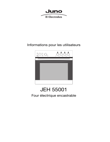 JEH55001E  R05 | Juno-Electrolux JEH55001A  R05 Manuel utilisateur | Fixfr