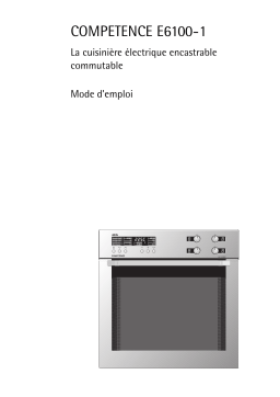 AEG CE6100-1-WEURO Manuel utilisateur