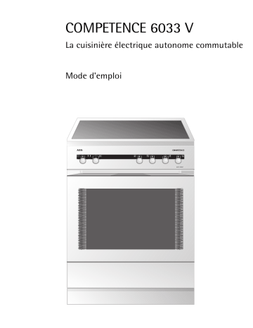 AEG C6033V-AEURO Manuel utilisateur | Fixfr