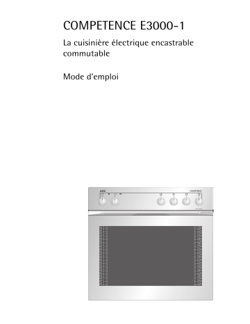 CE3000-1-WEURO | CE3000-1-MEURO | AEG CE3000-1-BEURO Manuel utilisateur | Fixfr