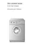 AEG LAV60300-W Manuel utilisateur