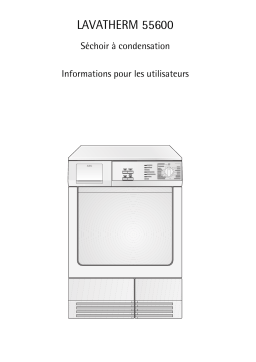 AEG LTH55600 Manuel utilisateur