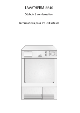 AEG LTH5540 Manuel utilisateur