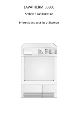 Aeg-Electrolux LTH56800 Manuel utilisateur