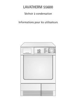 Aeg-Electrolux LTH55600 Manuel utilisateur