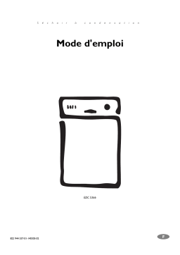 Electrolux EDC5366 Manuel utilisateur