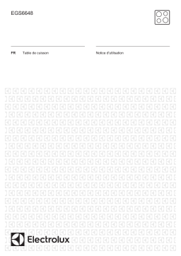 Electrolux EGS6648NOX Manuel utilisateur