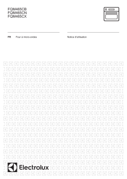 Electrolux FQM465CBE Manuel utilisateur