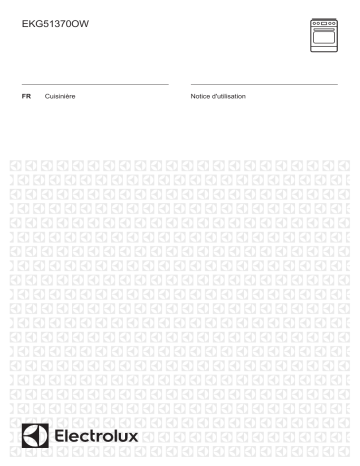 Electrolux EKG51370OW Manuel utilisateur | Fixfr