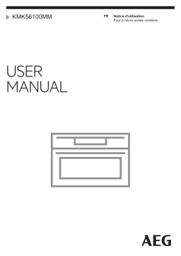 AEG KMK56100MM Manuel utilisateur